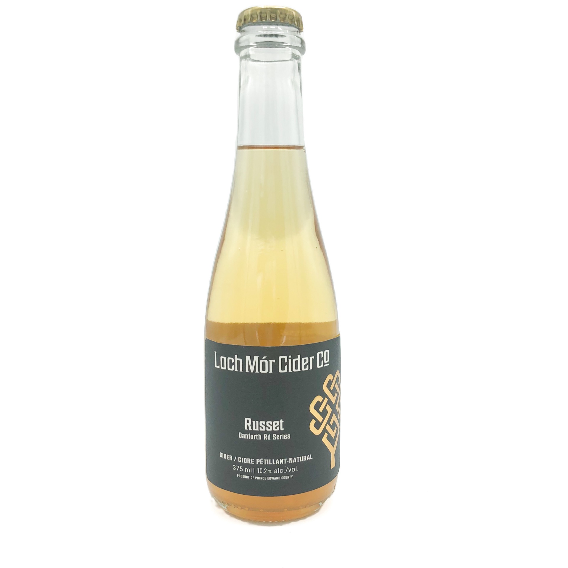 Danforth Rd Series: Russet 375ml 2020 Danforth Rd Series: Russet 375ml 2020 pet-nat cider single varietal golden russet
